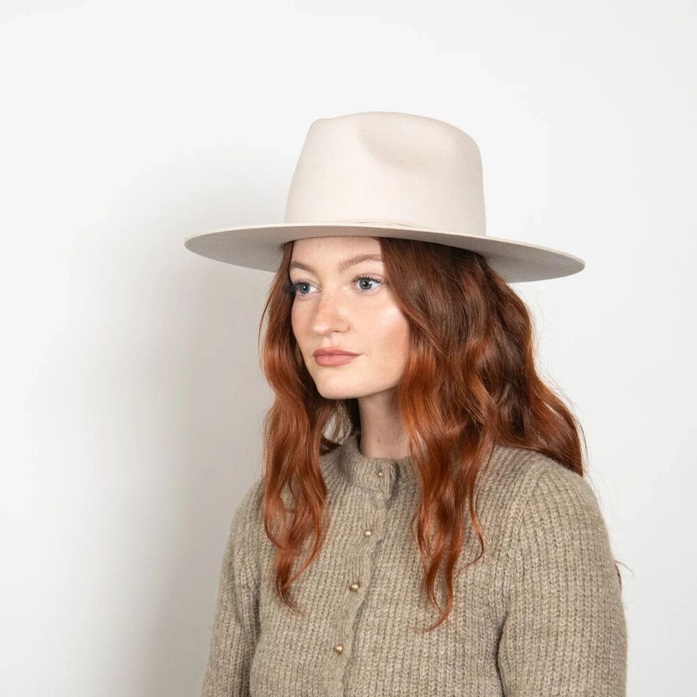 Wyeth Women's Wool Cream Hat O/S